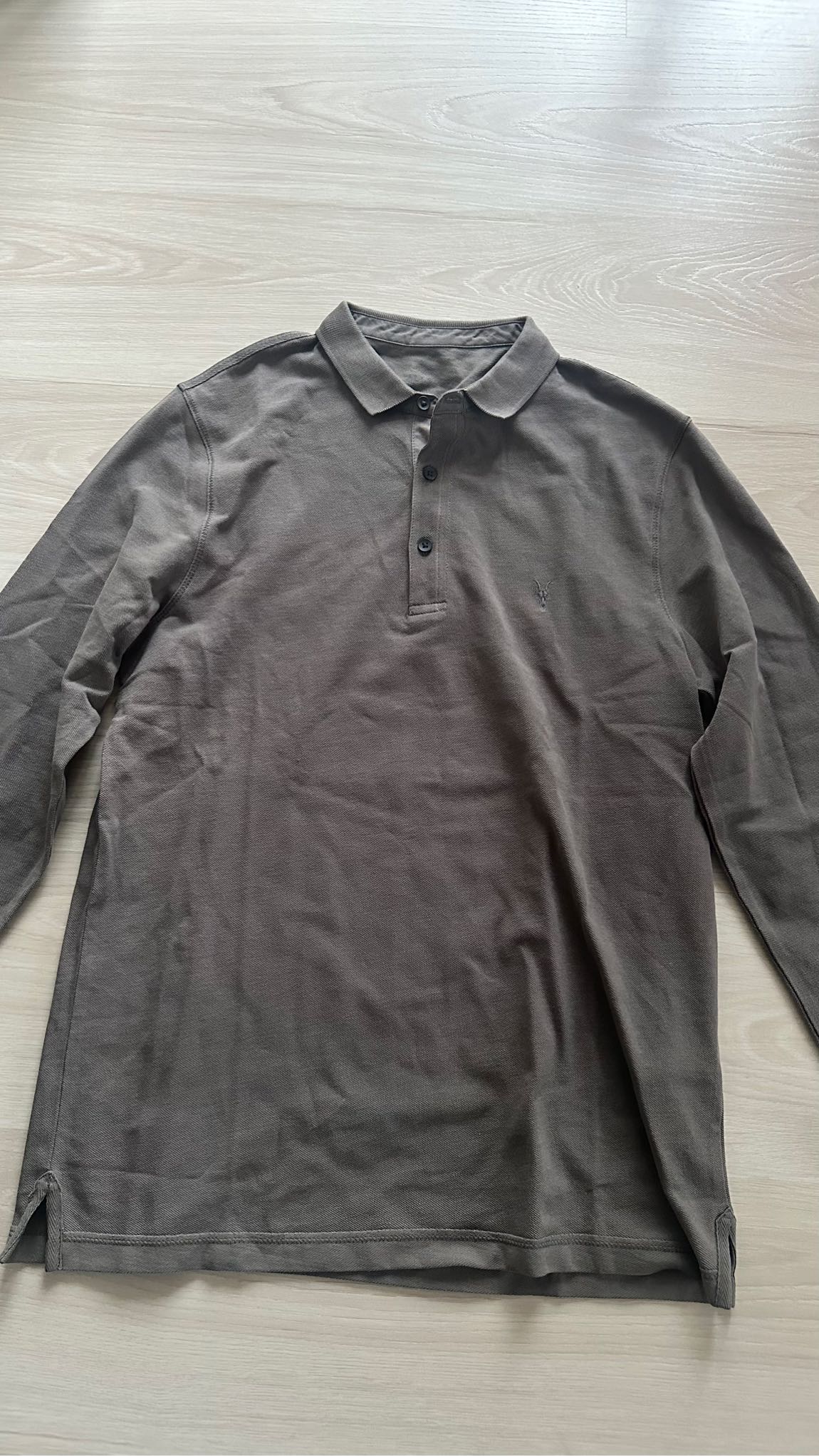 AllSaints Raven Polo Sweatshirt Beymen — görsel 6/7