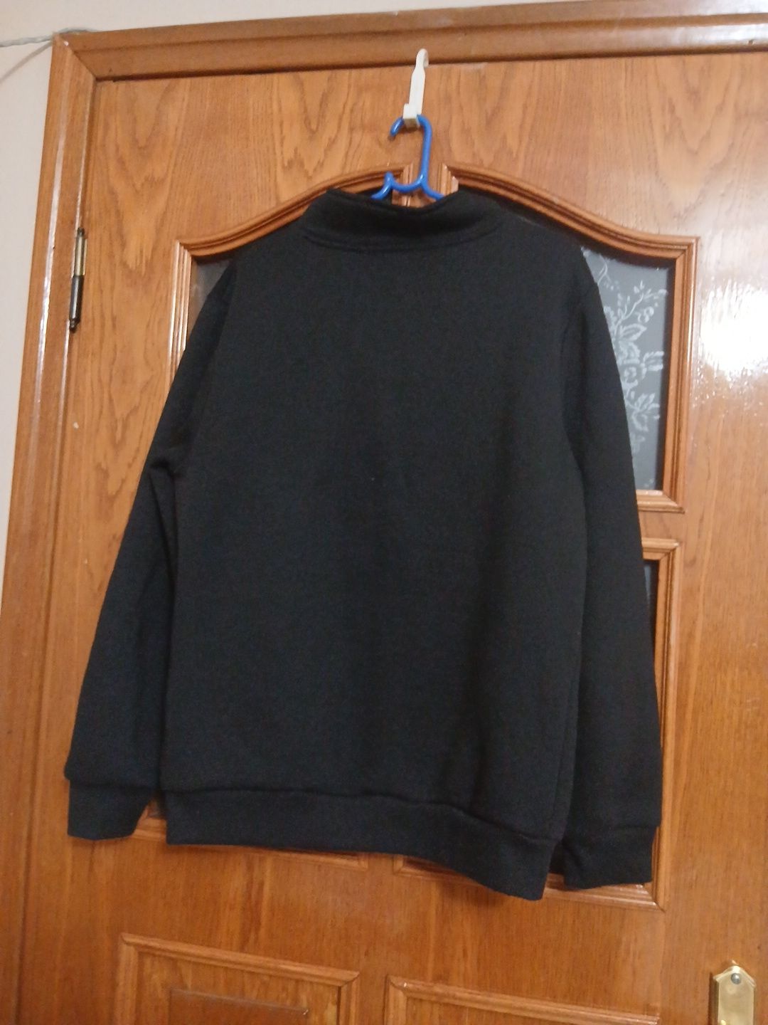 Siyah Fermuarlı Sweatshirt — görsel 6/6