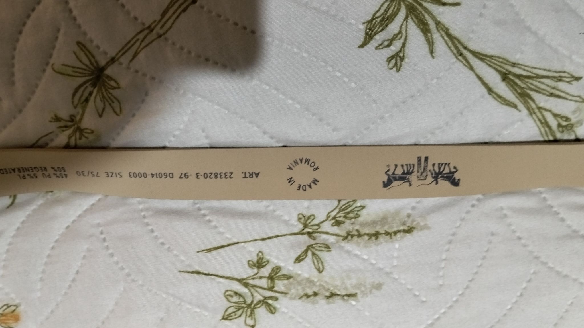 Levi's Bej Kemer size 75 — görsel 3/4