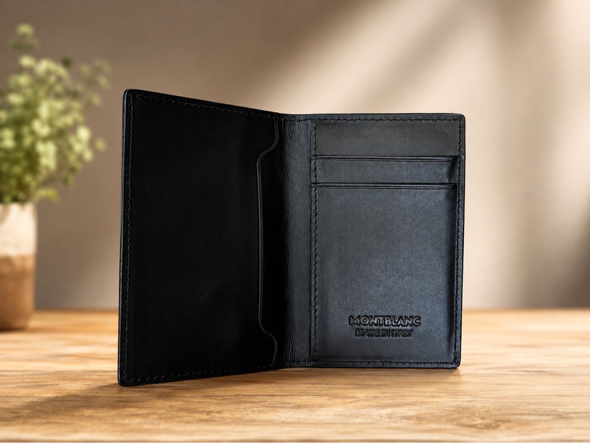 Montblanc deri cüzdan kartlık — görsel 2/3