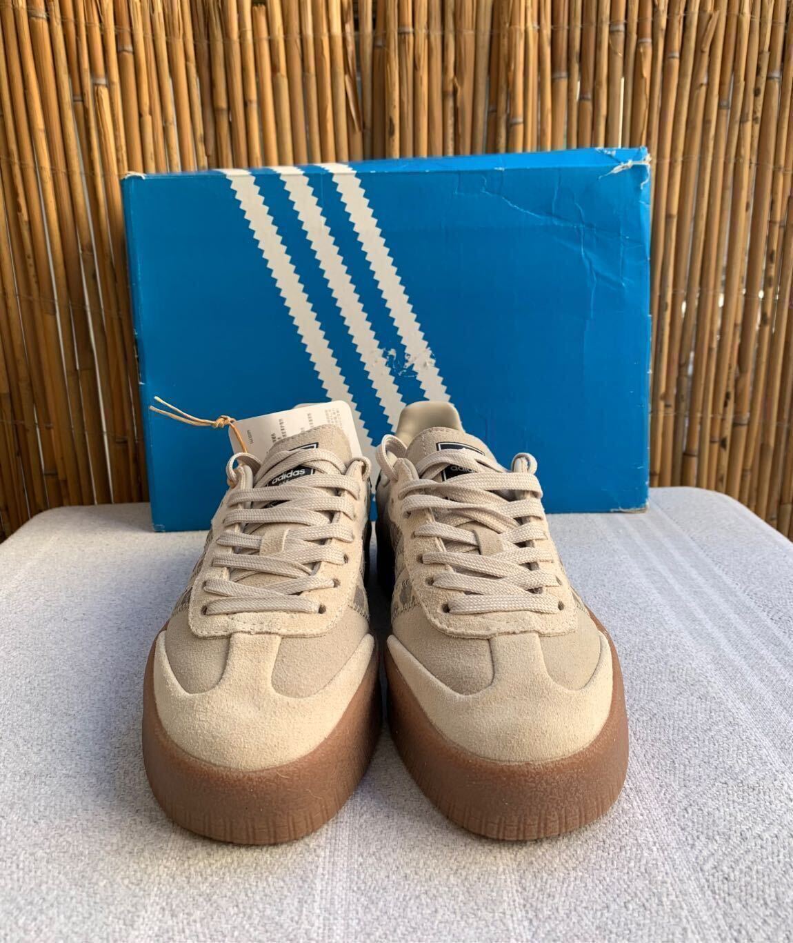 Adidas Sambae Leopard Off White — görsel 2/6