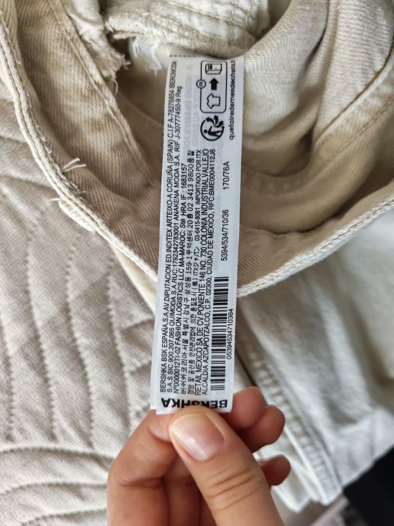 Bershka Erkek Kot Pantolon — görsel 5/5