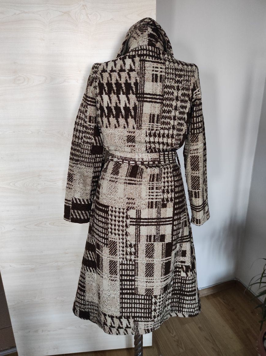Uzun model kaşe kaban — görsel 4/8