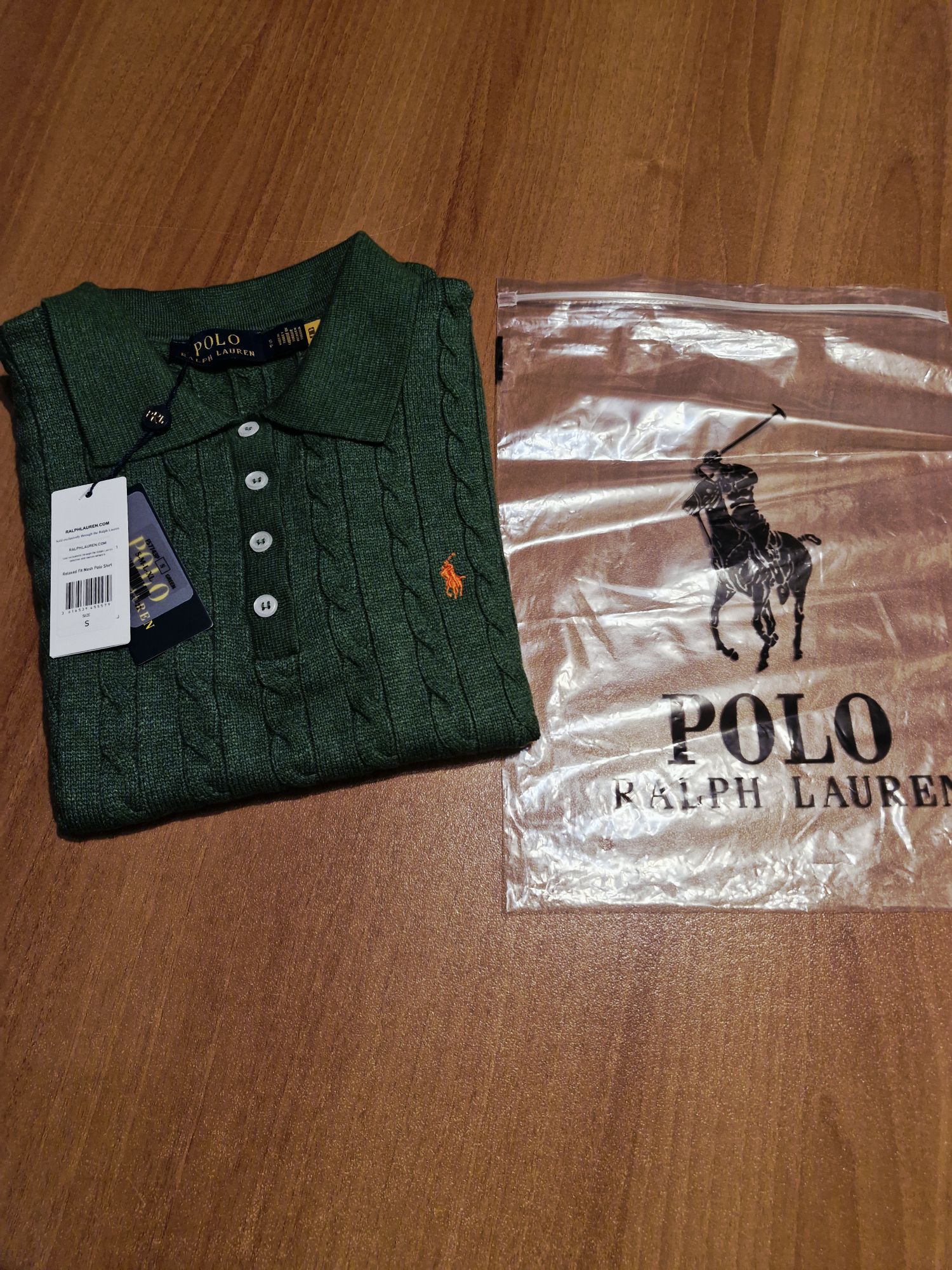 Polo Ralph Lauren Yeşil Triko Örgü 🎉🎖 — görsel 3/8