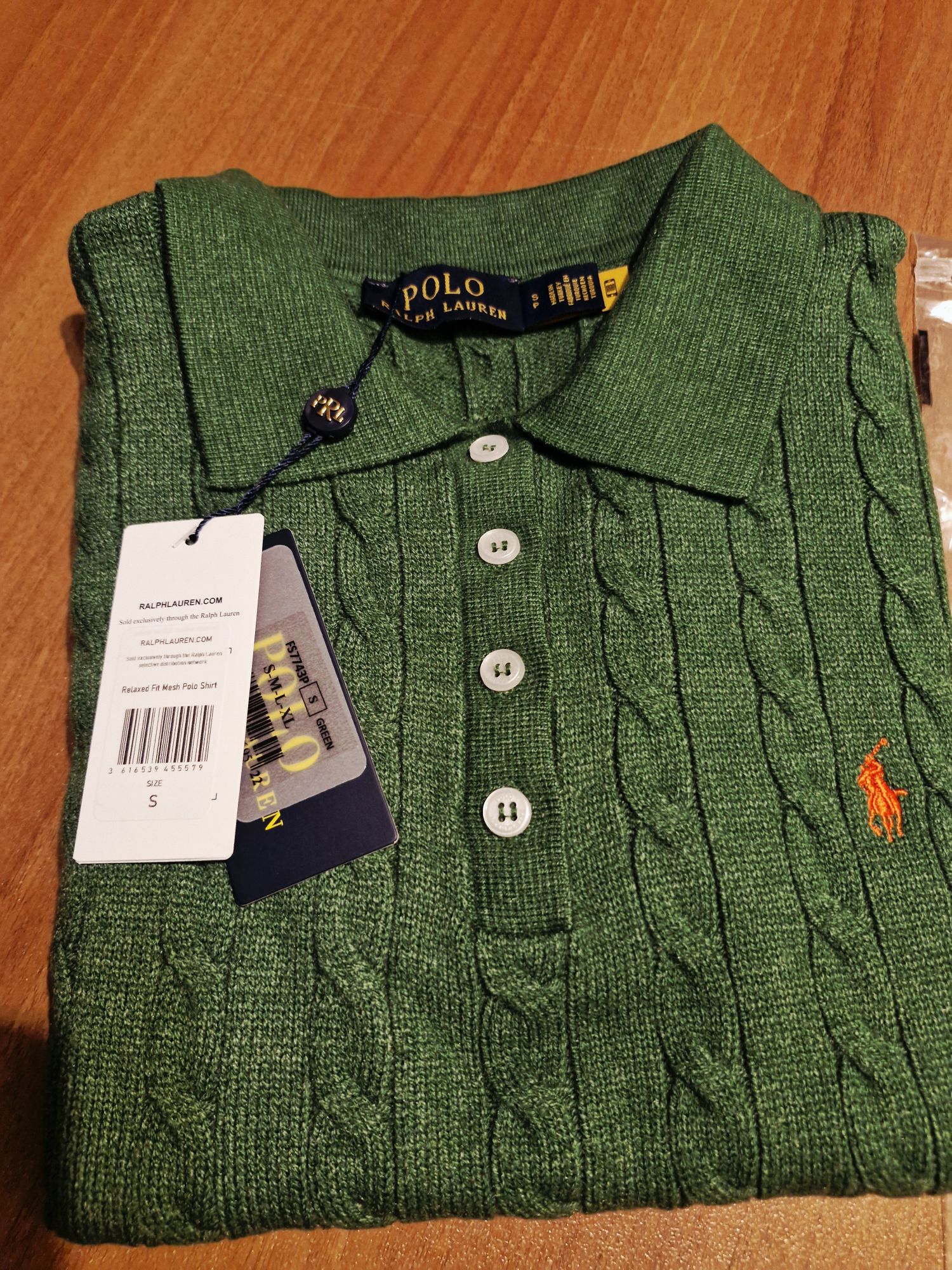 Polo Ralph Lauren Yeşil Triko Örgü 🎉🎖 — görsel 6/8