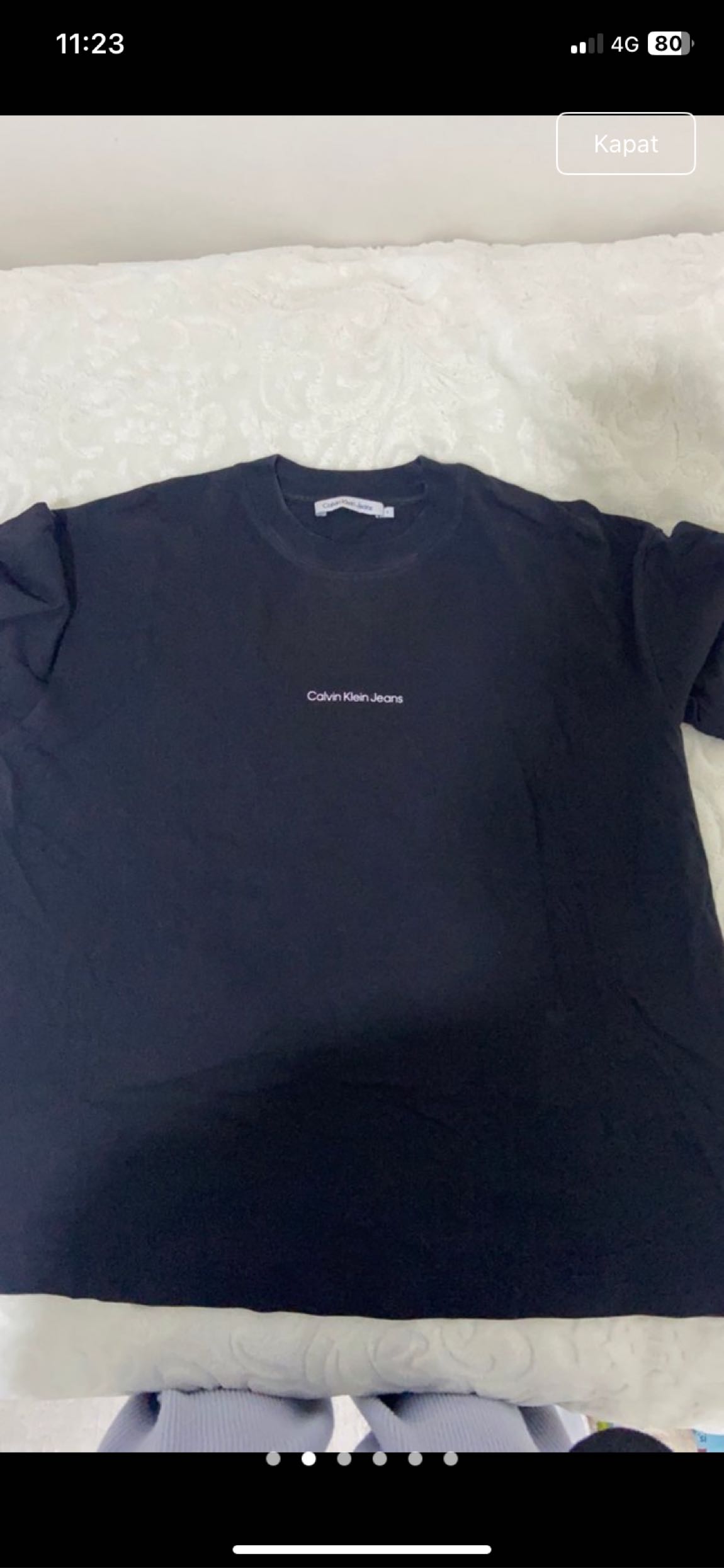 Calvin Klein Jeans Siyah Tişört — görsel 2/6