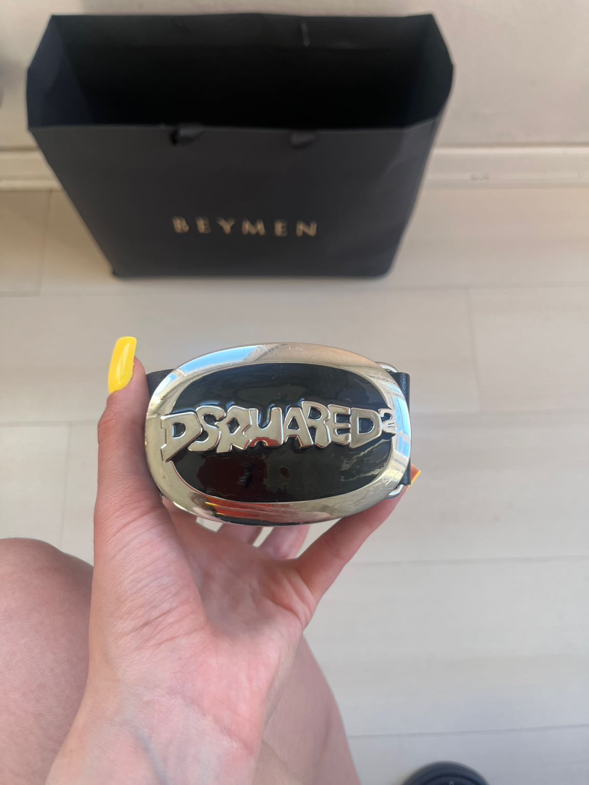 Dsquared2 Siyah Tokalı Kemer — görsel 2/5