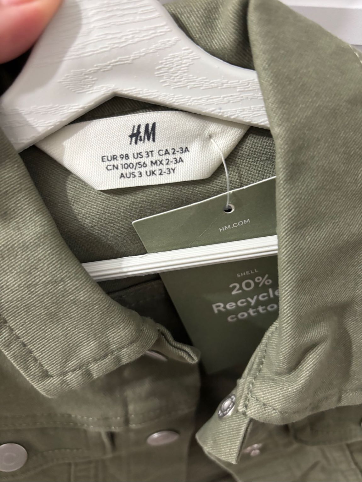 H&M Kot Ceket — görsel 2/2