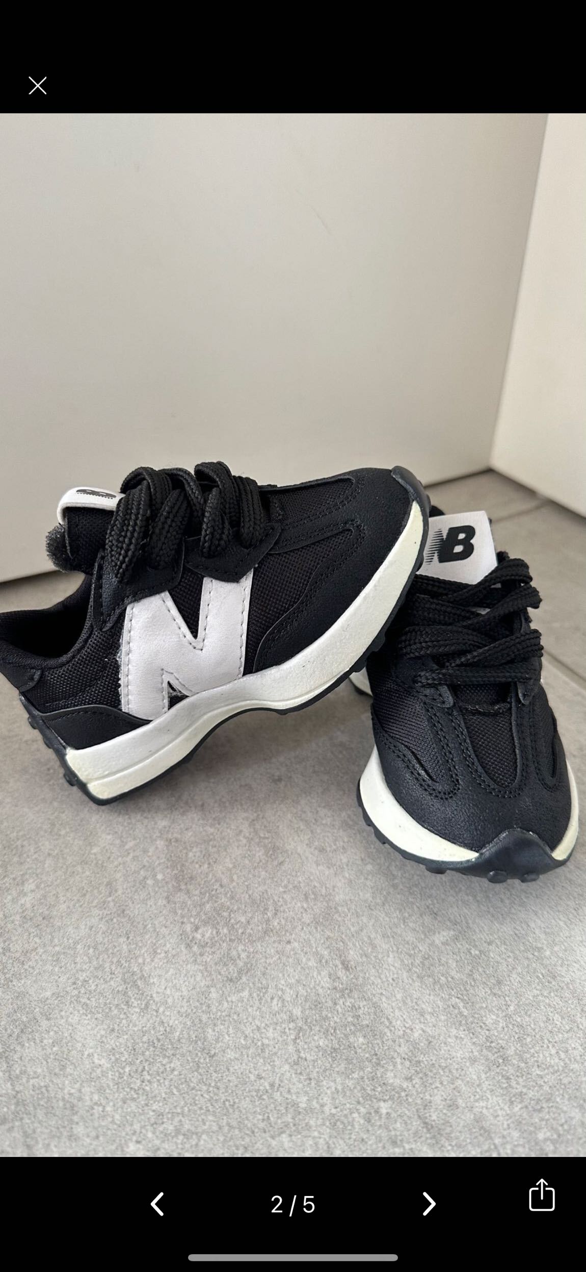 New Balance Siyah Sneaker — görsel 2/4