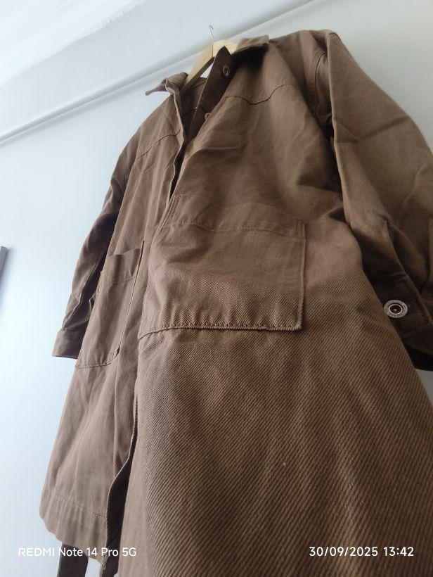 Lcw taba trençkot ceket oversize S — görsel 7/7