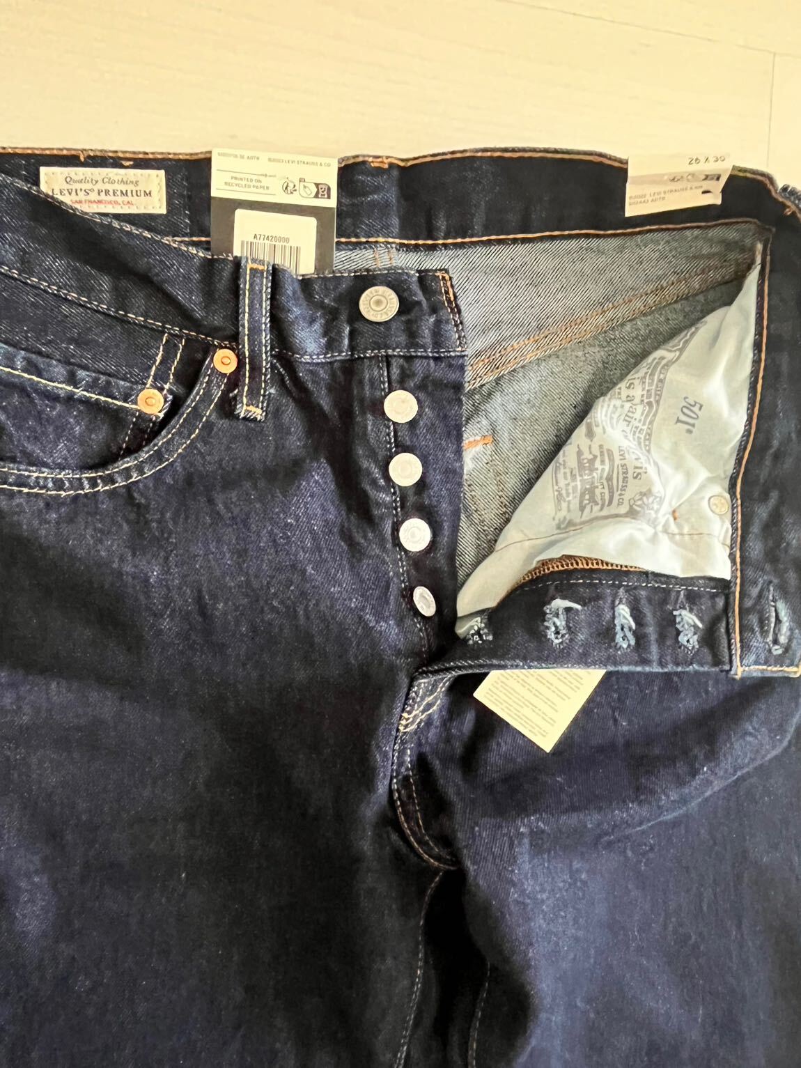 Levis 501 orginal 26*30 — görsel 4/4