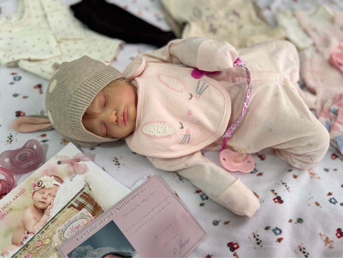 Gerçekçi Reborn Bebek Rosalie Doll — görsel 5/7