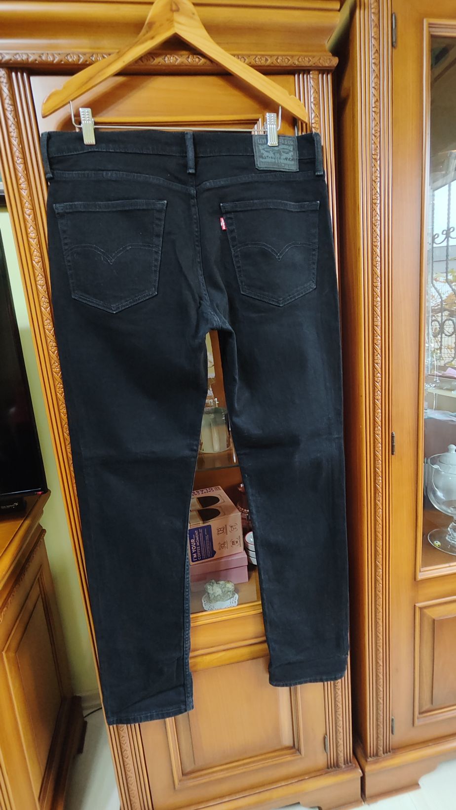 Levi's Strauss Likralı Siyah KotPantolon — görsel 2/6