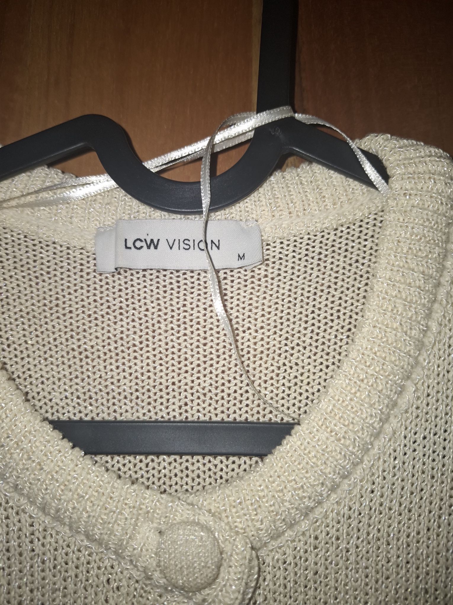 LCW Krem Düğmeli Hırka — görsel 2/4