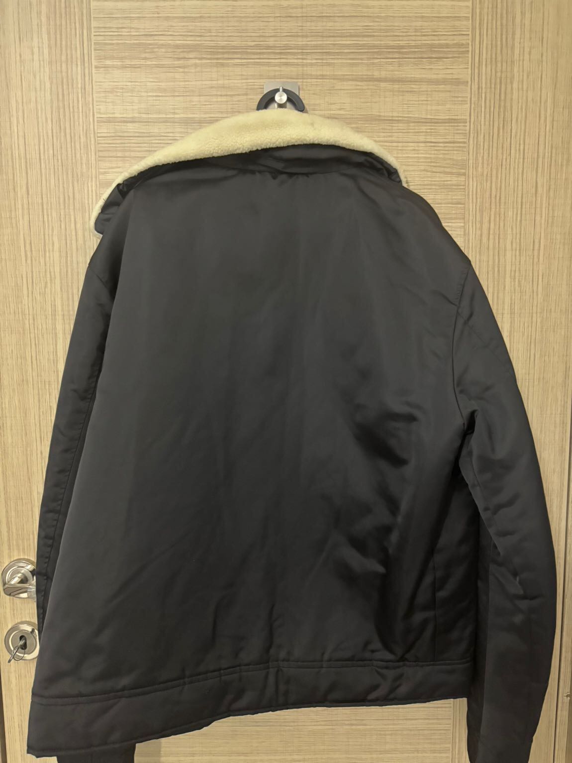 Zara unisex yakalı siyah ceket — görsel 5/5