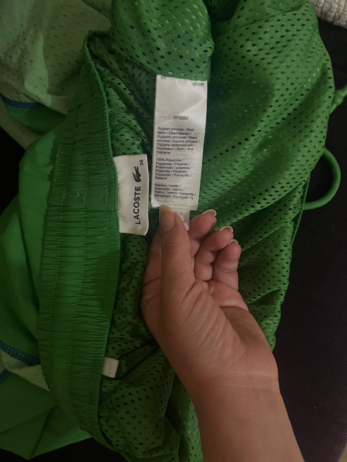 Orijinal lacoste eşofman — görsel 8/8