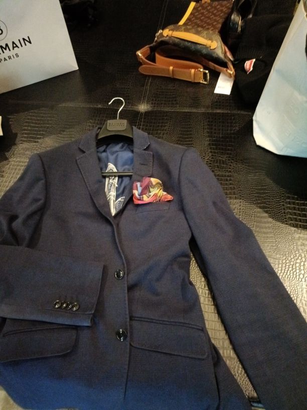 Etro Lacivert Blazer Ceket 54 — görsel 8/8