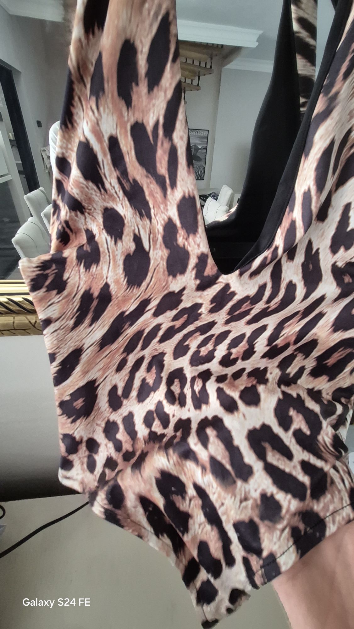 Leopar Desenli mayo bluz — görsel 7/8