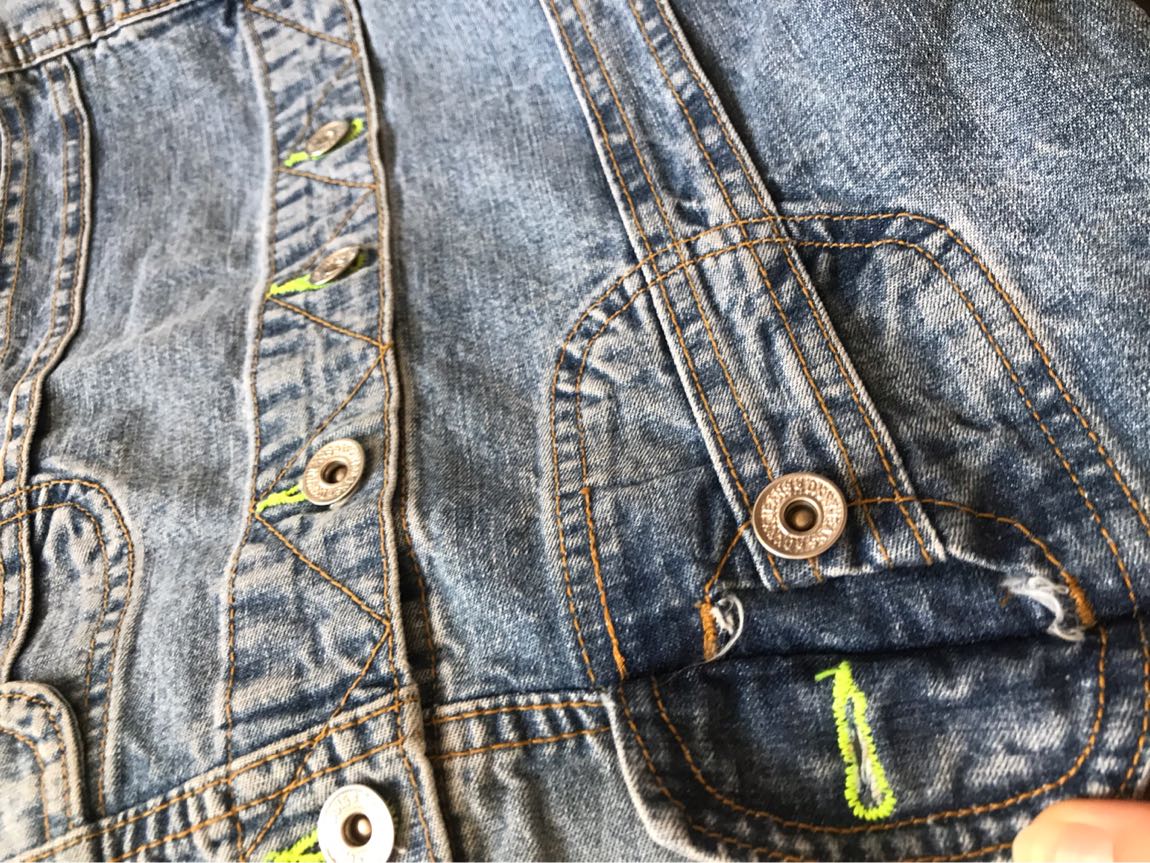Dkny orijinal kot ceket — görsel 7/8
