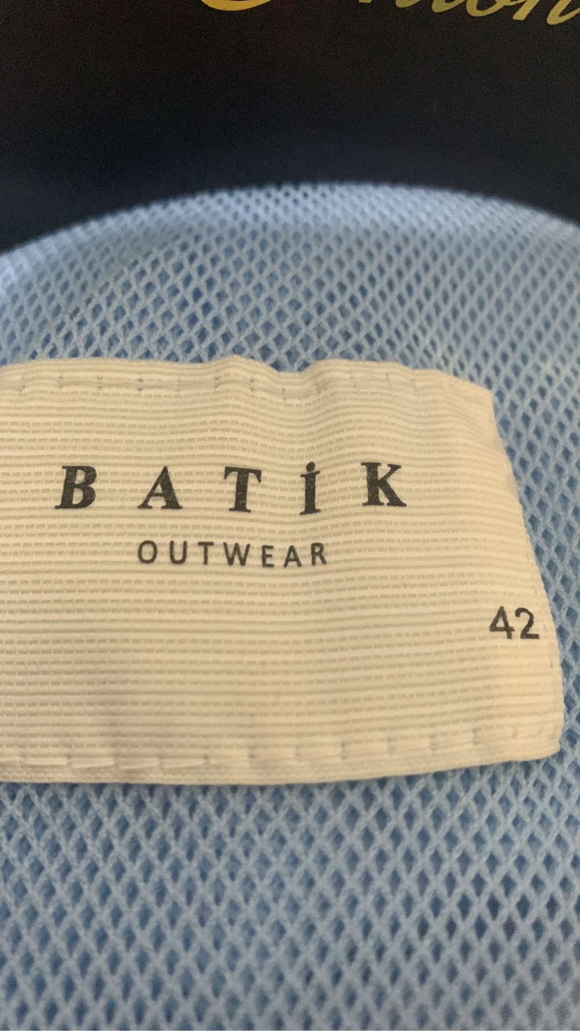 Mavi Fermuarlı Kapüşonlu Parka — görsel 6/7