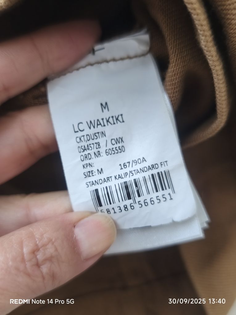 Lcw taba trençkot ceket oversize S — görsel 4/7