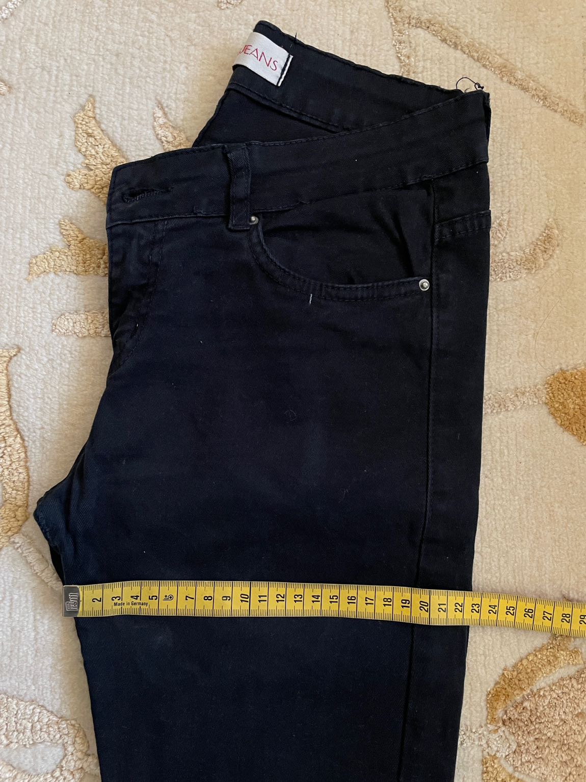 Nisan jeans siyah 34 beden siyah jeans — görsel 3/4