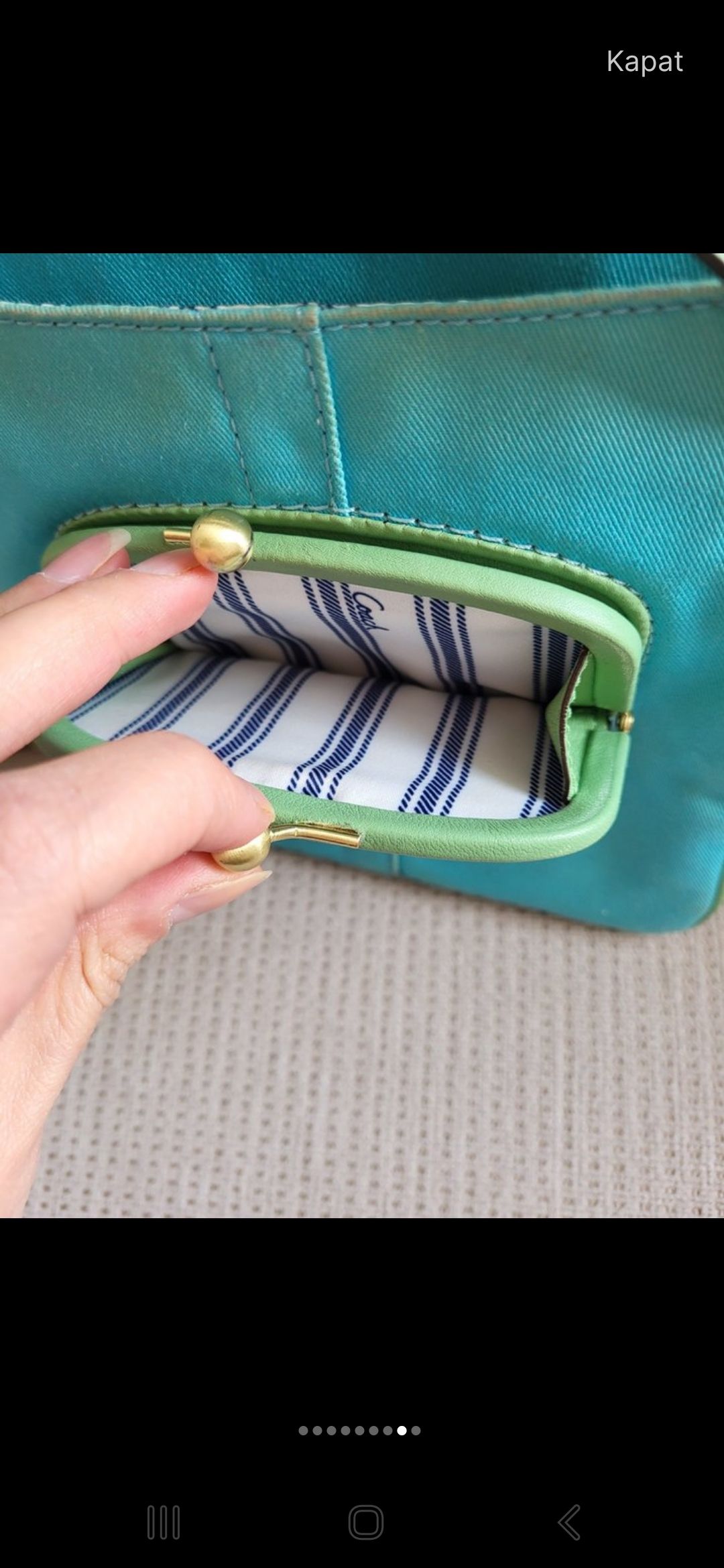 Vintage Coach Bonnie Cashin Crossbody — görsel 8/8