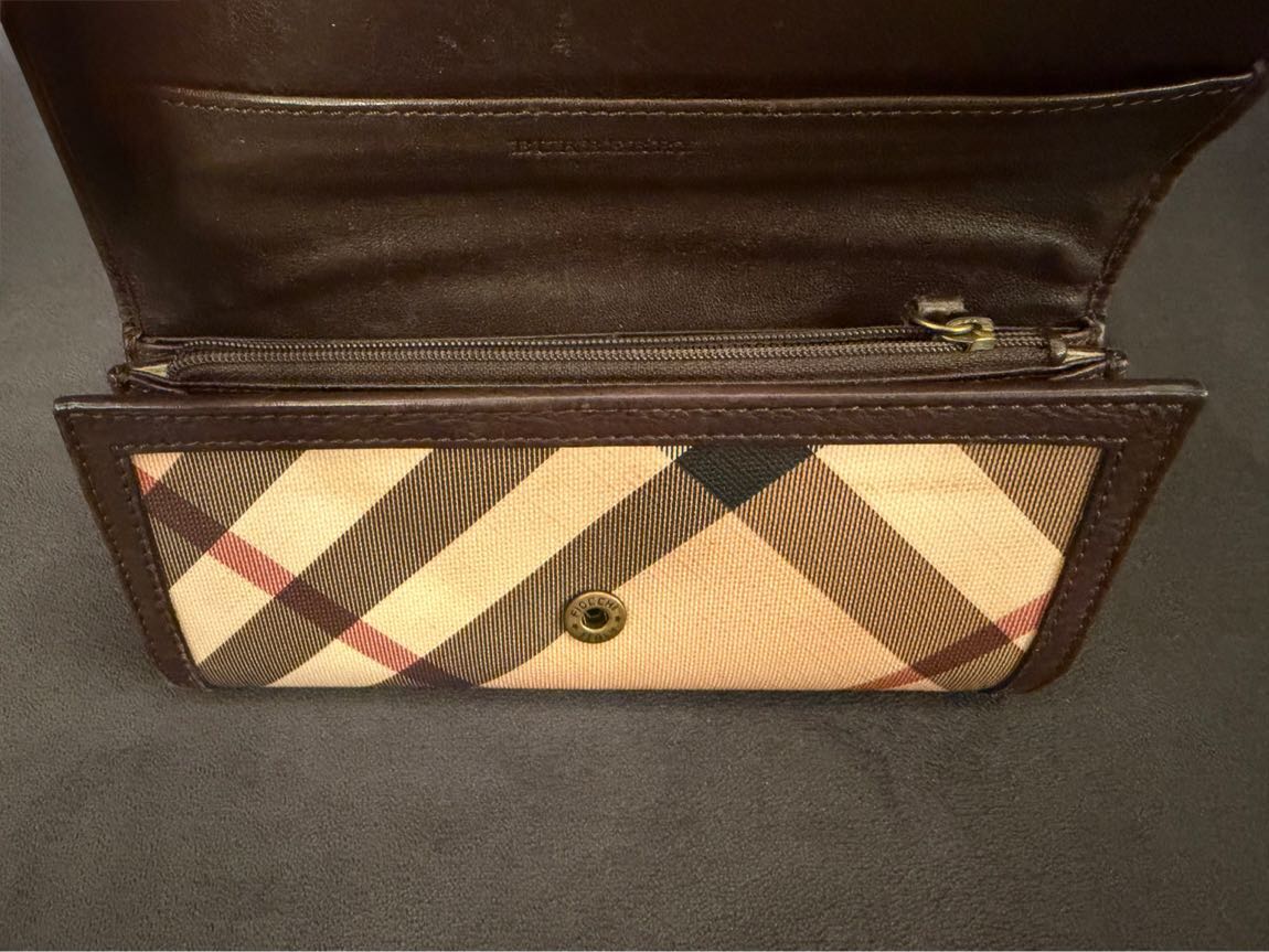 Burberry Cüzdan Bej/Kahve — görsel 3/7