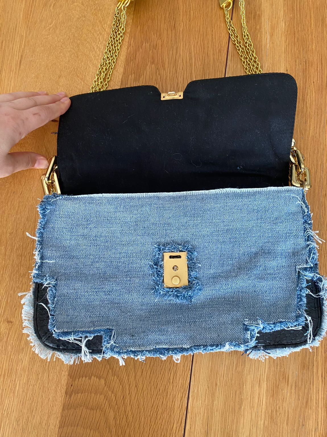 Denim çanta — görsel 3/8
