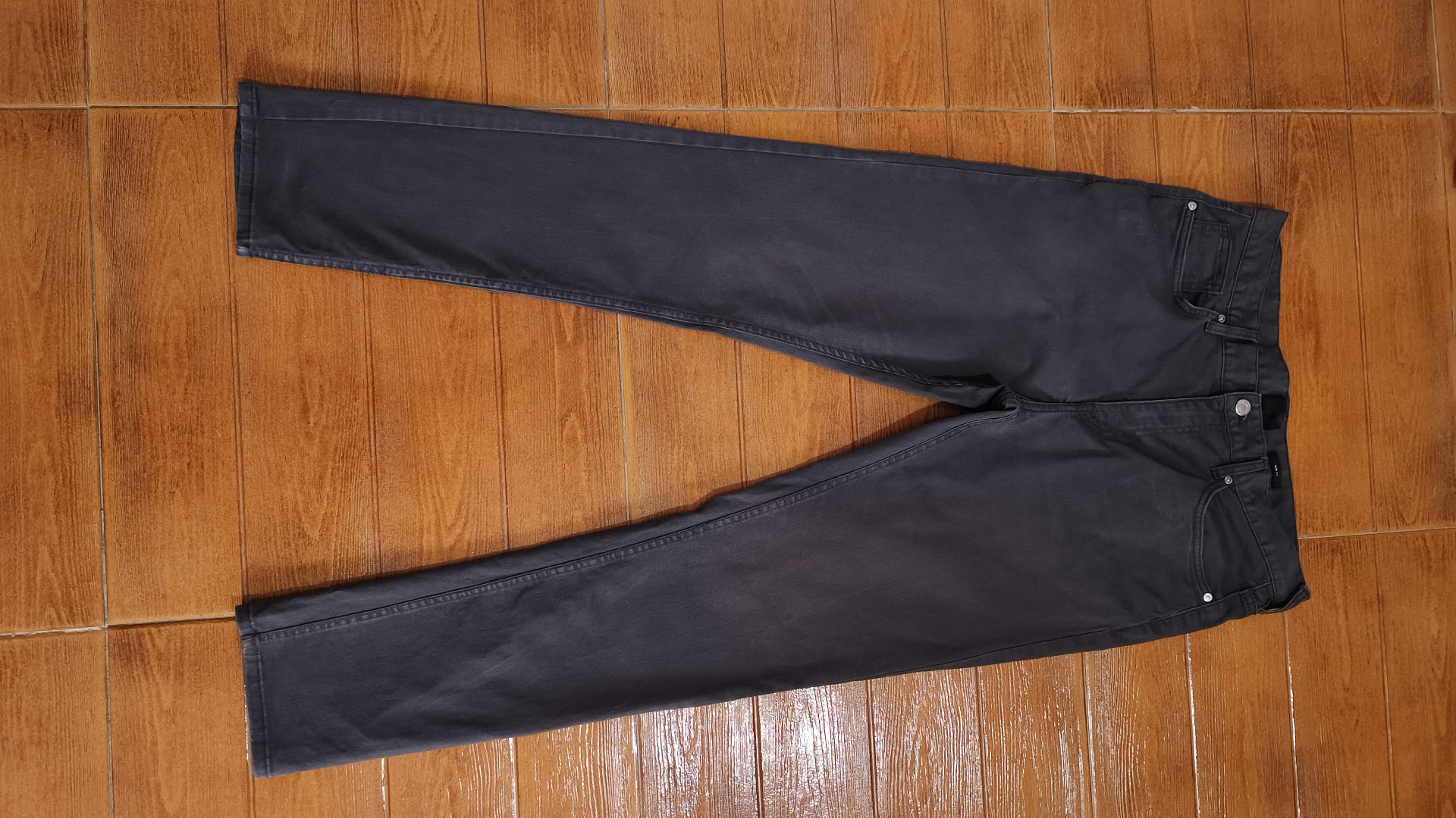 H&M marka hafif likralı jeans pantolon.. — görsel 7/8