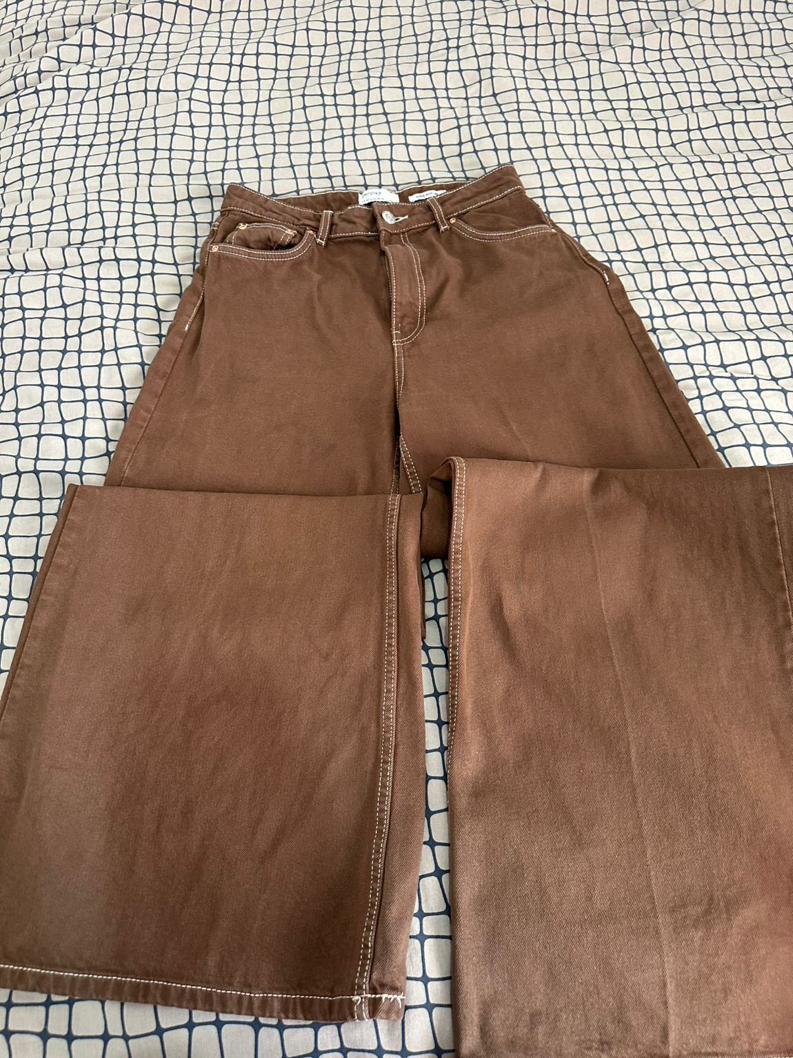 Bershka Süper Wide Leg 38 beden — görsel 3/6