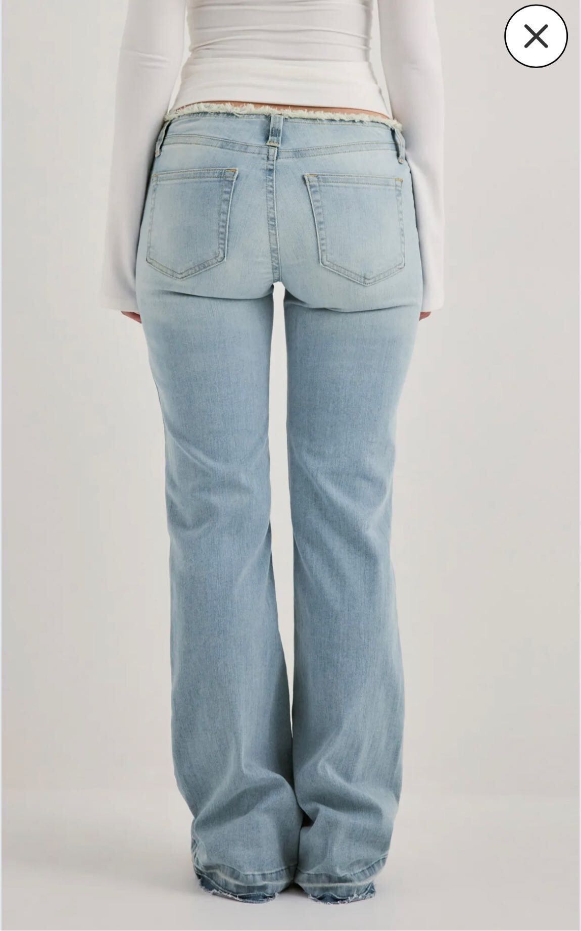 Bootcut Y2k Düşük Bel — görsel 5/8