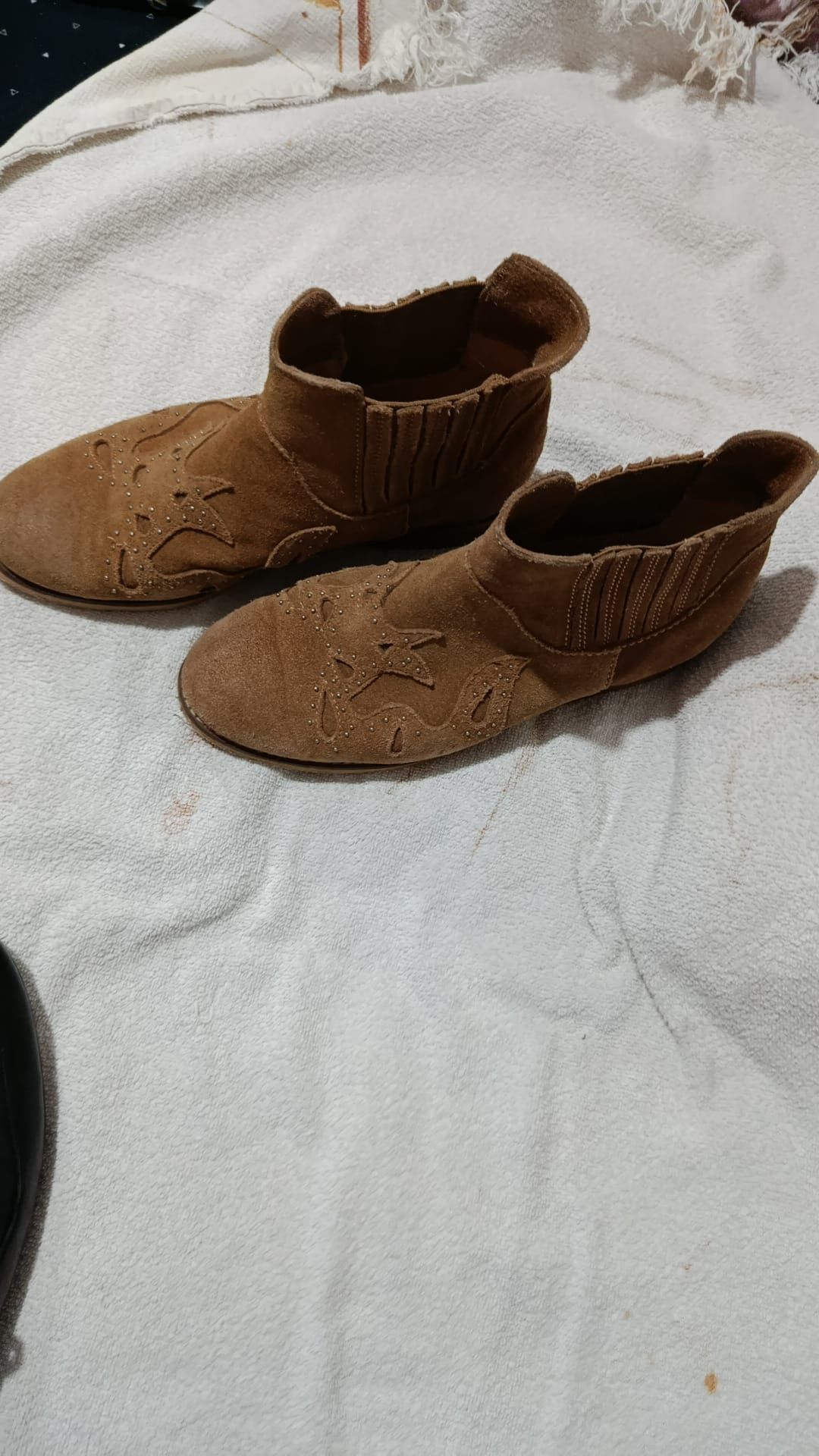 Zara Taba Süet Lastikli Bot — görsel 3/5