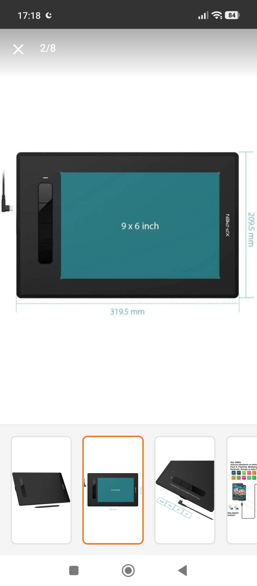 Grafik Tablet — görsel 2/8