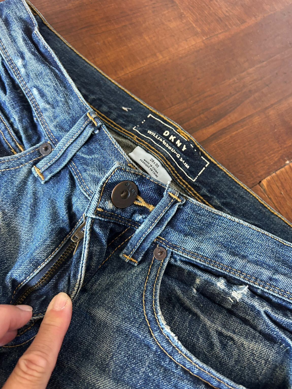 DKNY 29*30 Kot Pantolon — görsel 4/8