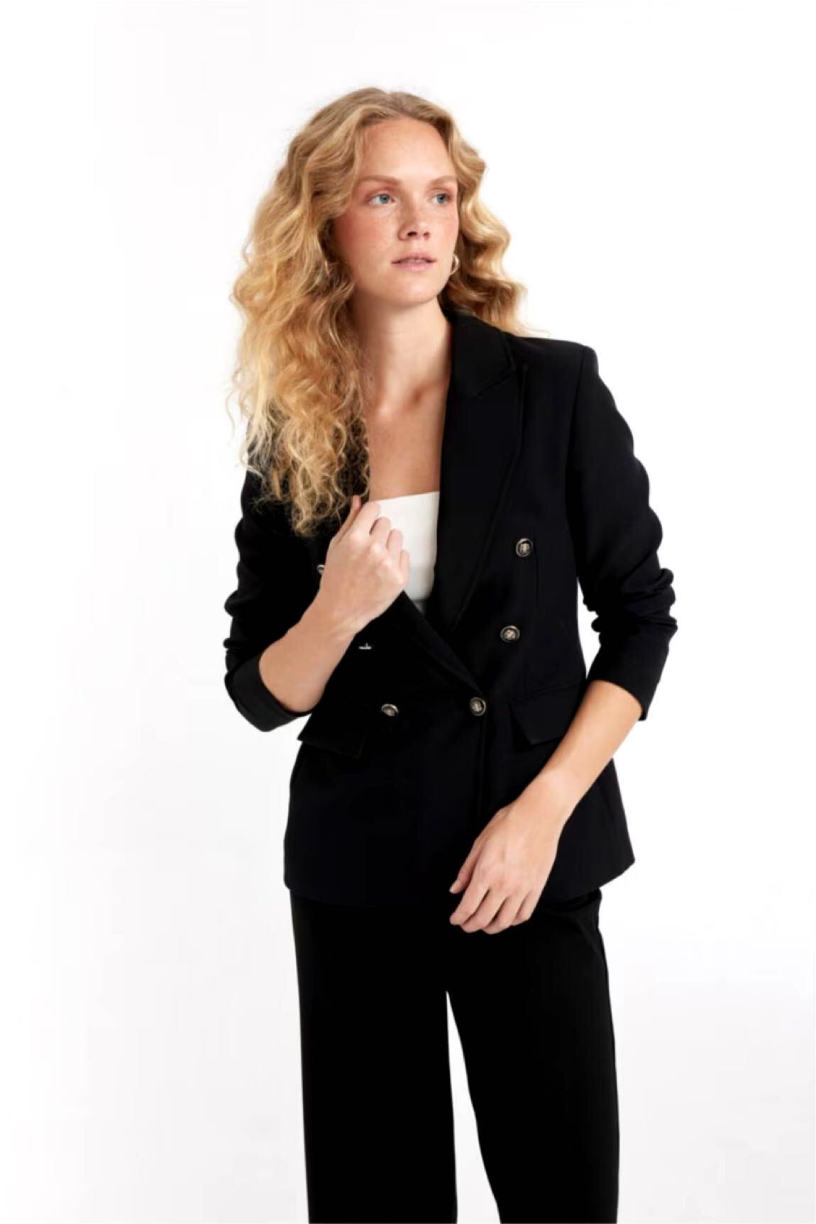 Siyah Blazer Ceket — görsel 5/8