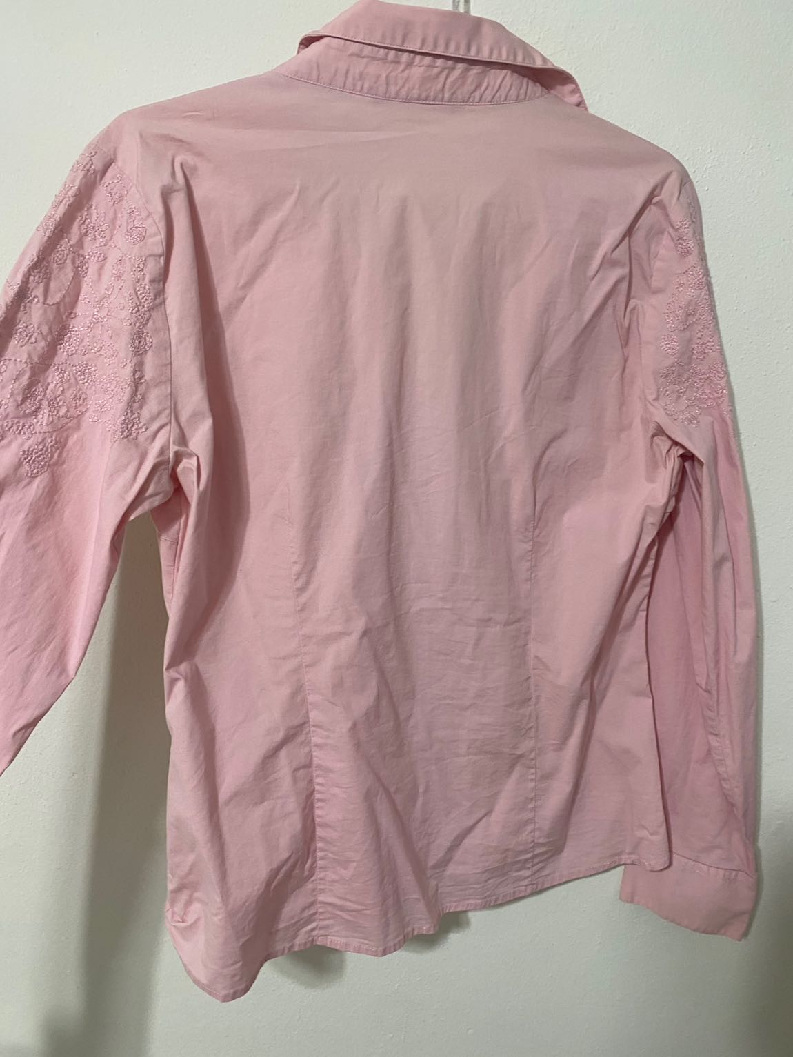 LC Waikiki Pembe Nakışlı Gömlek — görsel 3/5