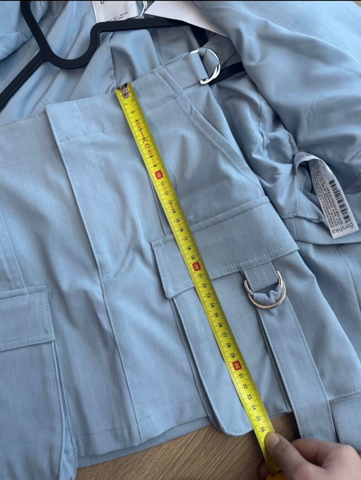 Bershka Mavi Blazer ve Etek Takım — görsel 6/6