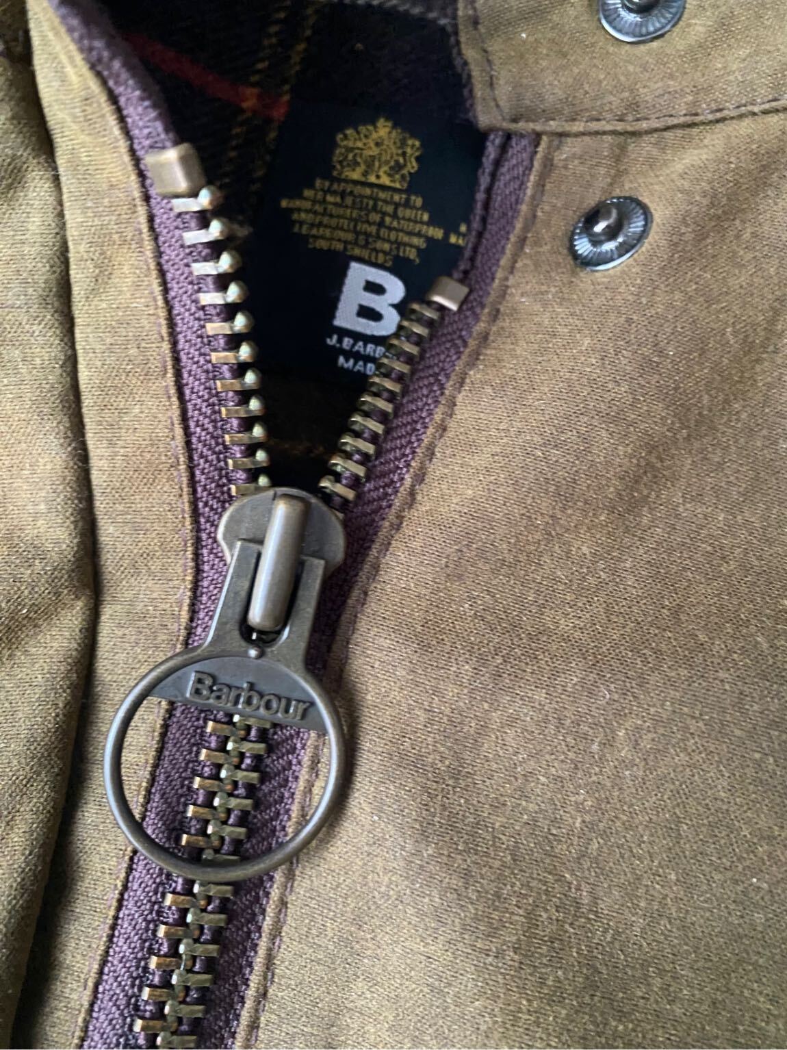 Barbour wax new market jacket — görsel 5/9