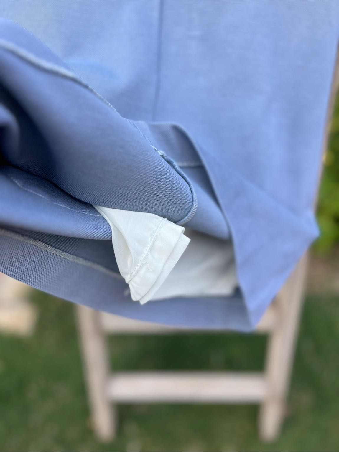 MANGO Soft Mavi Minimal Şıklık - Elbise — görsel 8/8