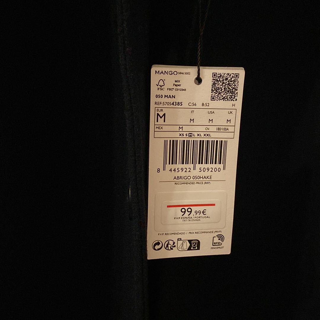 #Mango erkek yün kaşe (%57 yün) — görsel 2/8