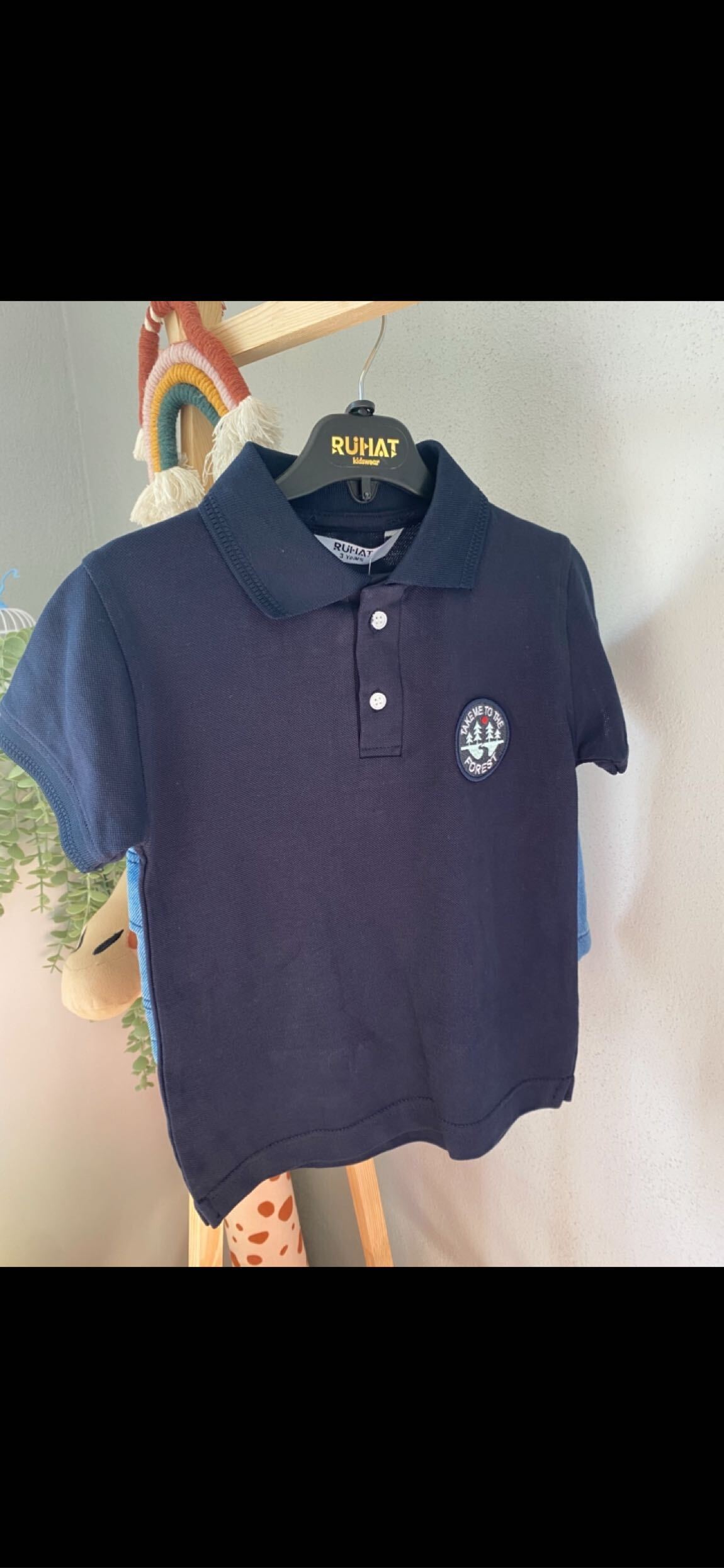 Lacoste Lacivert Polo Tişört 4-5-6 yaş — görsel 2/4