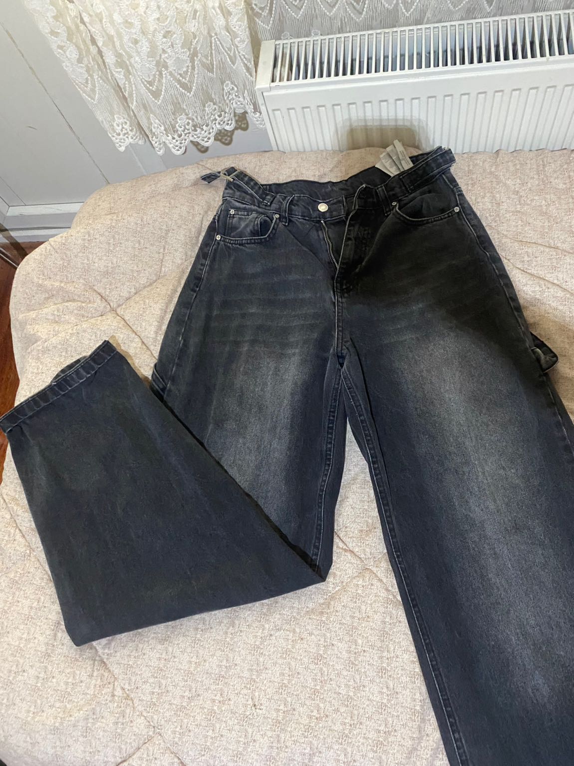 antrasit baggy Jean Pantolon — görsel 2/3