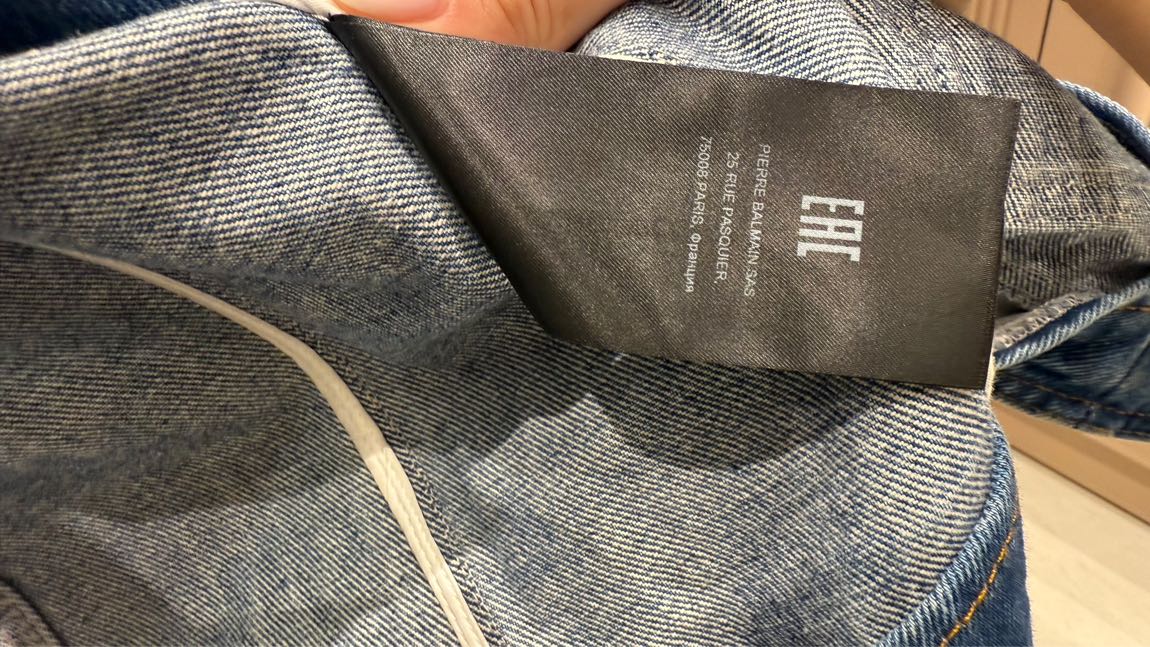 Balmain kot ceket — görsel 5/5
