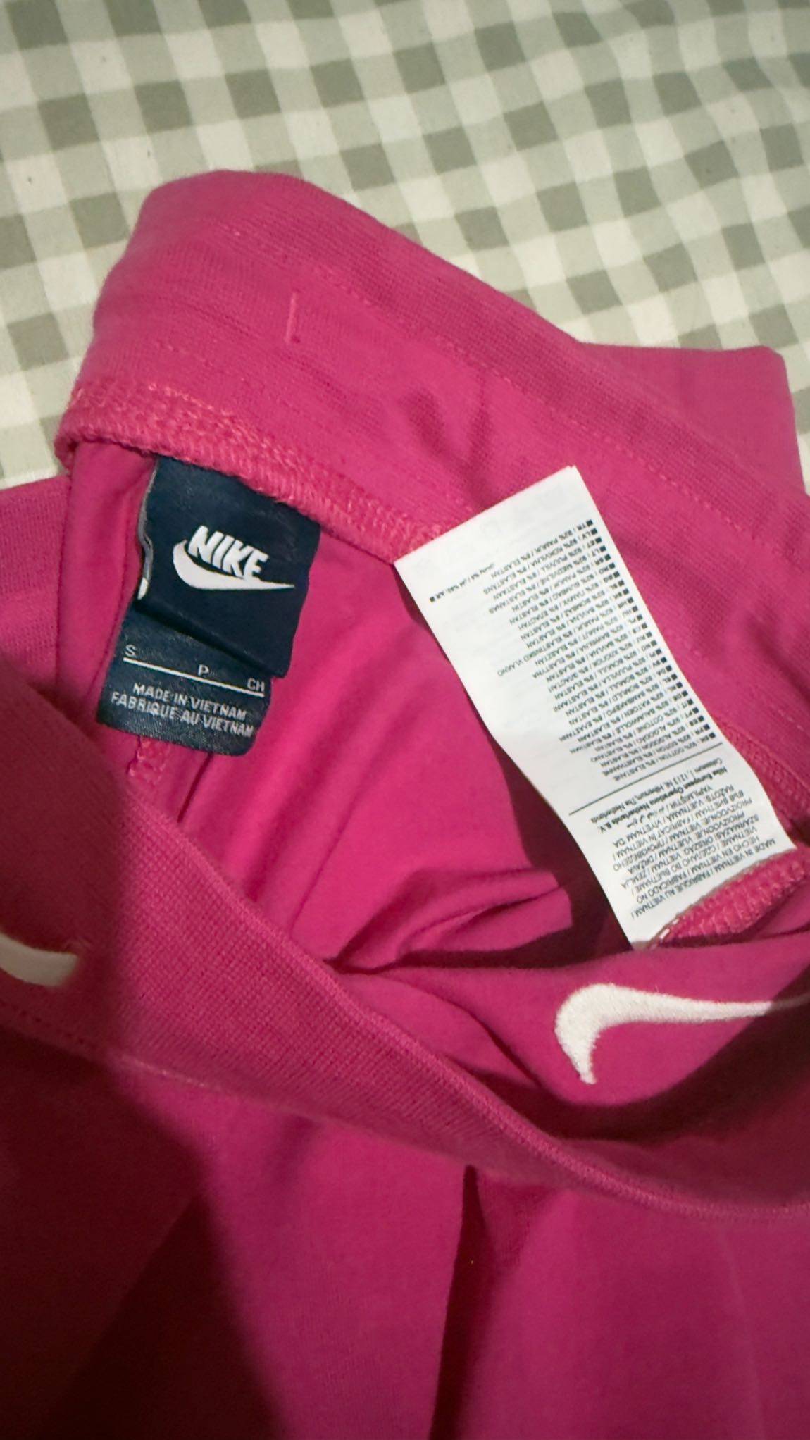 Nike Fuşya Bol Paça Spor Tayt — görsel 2/2