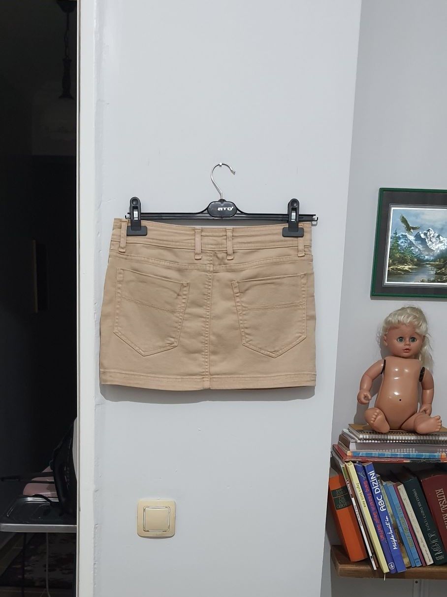 Nisan Jeans Likralı Etek — görsel 2/5