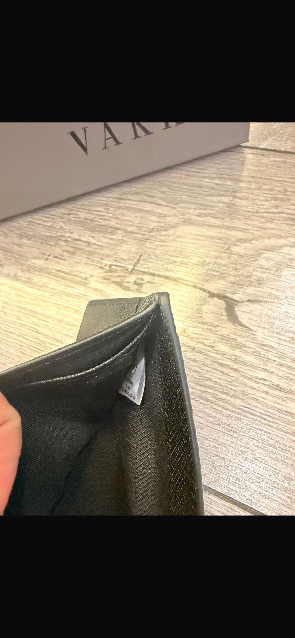 Vakko Erkek Siyah Desenli cüzdan — görsel 3/6