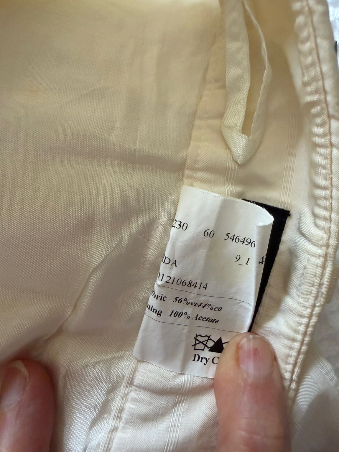 Network Vintage 38 Krem Blazer takım — görsel 8/8