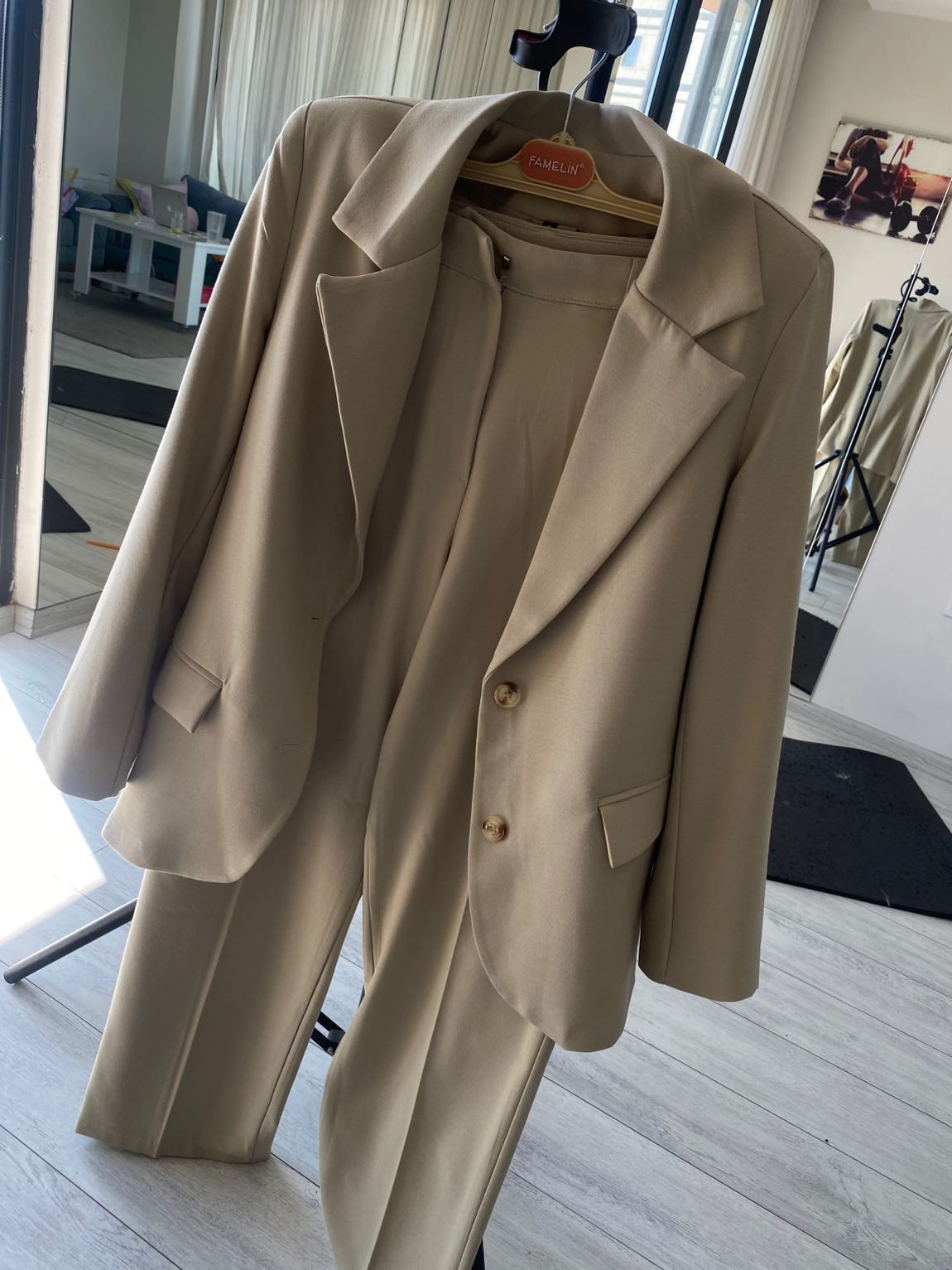 TRENDYOL MİLLA CEKET+PANTALON TAKIMI — görsel 6/8