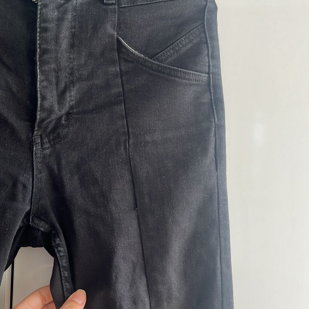 Siyah Yırtmaçlı Jean Pantolon — görsel 5/7